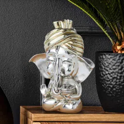 shaze Gold & Silver Resin The Acuity 6 Inch Religious Idol (1 Pc)-picture-29