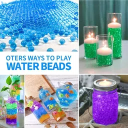 coolcold Water Balls Beads Gel Blaster Bullet (4Pack,10000pcs Per Pack) Home Decoration image 5