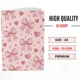 smart floor Cute diary A5 Diary Unruled 80 Pages image 3