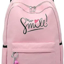 khatushyam collection Medium 30 L Laptop Backpack SMILE-PRINT-1PC_5-picture-28
