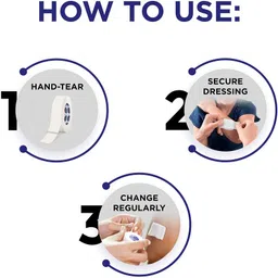 hansaplast Fixation Tape Medical tape | 100% Cotton fabric |Strong adhesion| 1.25cm x 9.14m First Aid Tape image 3