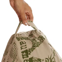 txor XXL Hackey Cotton Canvas Abstract Printed Bean Bag Chair With Bean Filling image 4