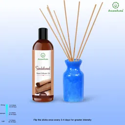 asian aura Sandal Diffuser Set image 4