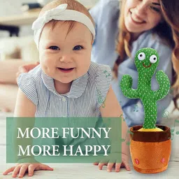 sonpal Dancing Cactus Talking Toy Plush Toy Wriggle & Singing Recording Repeat-picture-10