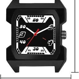 calf & co. New Trandy Stylish Analog Collection Watch_Calf_55_Calf_65_Black Analog Watch - For Men Calf_55_Calf_65_Black image 5
