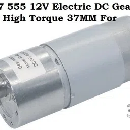 3ree ORIGINAL JGB37 555 12V Electric DC Gear Motor High Torque 37MM Motor Control Electronic Hobby Kit image 1