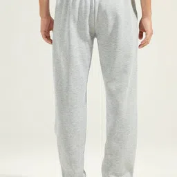 warcourt Men Loose Fit Grey Cotton Blend Trousers-picture-30