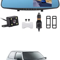 gonama Car DVR Rear View Mirror Video Recroder 4.3inch BackUp Car Camera Dual Lens S58 Car DVR Rear View Mirror Video Recroder 4.3inch BackUp Car Camera Dual Lens S58 Parking Sensor-picture-38