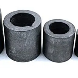 erasio Graphite Crucible Pack of 5 Sizes for Casting, Melting, Refining of Gold, Silver Crucible image 4