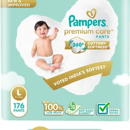 pampers Premium Care Diaper Pants with 360 Cottony Softness - L-picture-15
