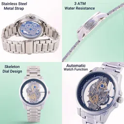 french connection Skeleton Dial Analog Watch - For Men FCK1SM image 3