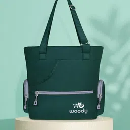 woody Women Green Shoulder Bag-picture-10
