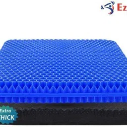 Medical Grade Gel Seat Cushion & Non-Slip Cover-Double-Sided Honeycomb Design Posture Corrector-image-42
