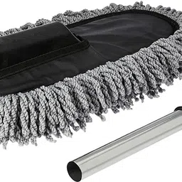 keshavart Wash Brush Cleaning Kit Microfiber Duster for Car Wash Microfibre Wet and Dry Brush image 4