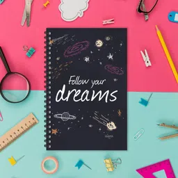 escaper Follow Your Dreams (Ruled - A5 Size - 8.5 x 5.5 inches) Designer Motivational Diary, Motivational Quotes Diary A5 Diary Ruled 160 Pages image 5
