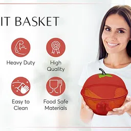 zojed FRUIT BASKET Iron Fruit & Vegetable Basket image 4