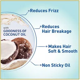 clinic plus Non Sticky Nourishing With Goodness Of Coconut* Hair Oil image 4