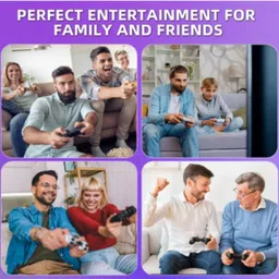 SHOP PLUS New Edition Wireless Console Video Game for TV- 4K Ultra HD Video Game Console Motion Controller image 2