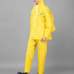 dollar Solid Men Raincoat image 5