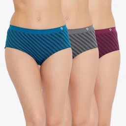 c9 airwear Pack of 3 Women Hipster Multicolor Panty-picture-17