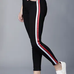 Tokyo Talkies Women Black Super Skinny Fit Mid-Rise Clean Look Stretchable Jeans-picture-37