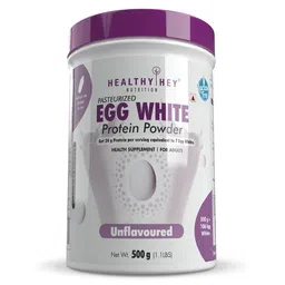 HealthyHey Nutrition Egg White Protein Powder,  Unflavoured  1.1 lb -picture-14