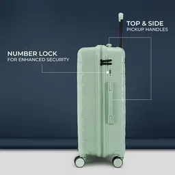 Nasher Miles Vienna Hard-Sided 360-Degree Rotation Large Trolley Suitcase 75 cm image 2