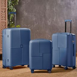 Nasher Miles Singapore Set Of 3 Hard-Sided360-Degree Rotation Trolley Bags- 55,65&75cm-picture-26