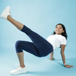 Blissclub Women Moisture Control Extra Softness Groove in Cotton Sports Capri Tights-picture-19