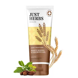 Just Herbs Moisturizing Sun Protection Gel SPF 35+ PA++++ with Jojoba & Wheatgerm - 50ml-image-14