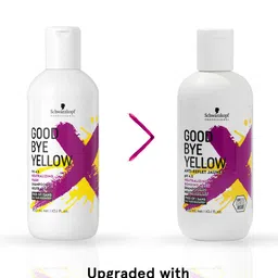 Schwarzkopf PROFESSIONAL Goodbye Yellow Neutralizing Shampoo for Naturally Grey Hair-300ml image 3