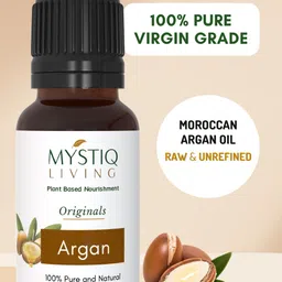 MYSTIQ LIVING Pure Cold Pressed & Natural Moroccan Argan Oil for Face & Hair - 15 ml-image-9