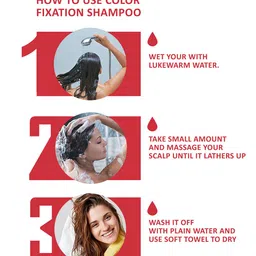 SURYA Brasil Color Fixation Restorative Shampoo with Aloe Vera - 250 ml image 5