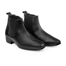 Bxxy Men Heel Height Increasing Casual Party Wear Chelsea Boot On Cuban Sole image 4