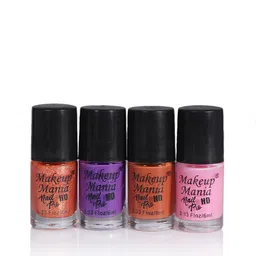 Makeup Mania Multicolor Set of 12 Nail Poilish, 6ml each image 4