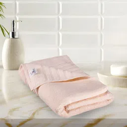 MAYFAIR HOMES LONDON Cream Solid 560 GSM Pure Cotton Bath Towel-image-50