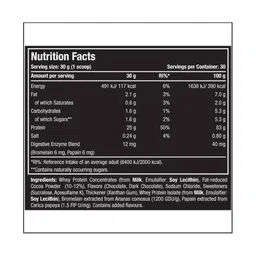 One Science Premium Whey Protein,  2 lb  Chocolate Charge  image 1