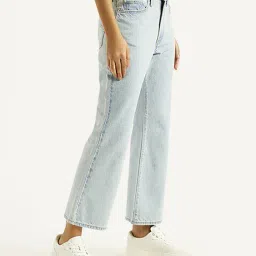 levi's Women Highly Washed Wedgie Bootcut Jeans image 2