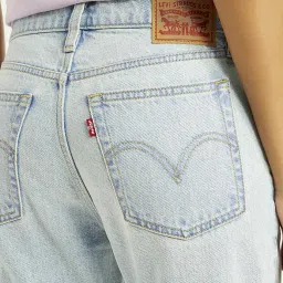 levi's Women Highly Washed Wedgie Bootcut Jeans image 5