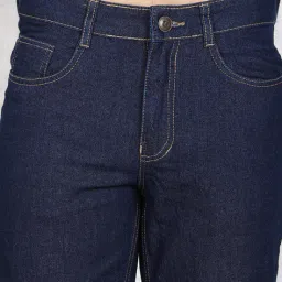 Shein Low Rise Fly With Button Closure Light Wash Jeans image 5