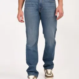 levi's Men Mid-Wash Bootcut Jeans image 1
