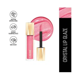 lakme Glitterati Lip Glaze - 203 Hot Pink Cosmo image 1