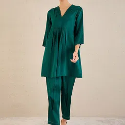 First Resort by Ramola Bachchan Tunic With Trousers Co-Ords-picture-35