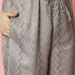 Clora Creation Floral Printed V-Neck Three Quarter Sleeve Tunic & Trousers Co-Ords image 2