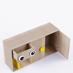 boingg! - a happy start Big Nino Kids Storage Cabinet in Oak Colour image 5