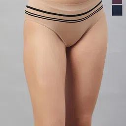 C9 AIRWEAR Pack Of 3 Breathable Seamless Bikini Briefs MV1117_Pack21-image-63