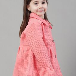 HOUSE OF VEDAS Girls Self Design Lightweight Tailored Jacket-picture-48