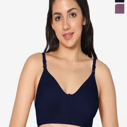 In Care Pack Of 2 Full Coverage Pure Cotton T-shirt Bra With All Day Comfort-picture-42