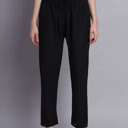 Vastraa Fusion Mid Rise Pure Cotton Straight Palazzo-picture-19