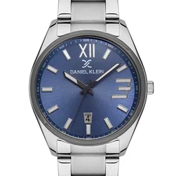 Daniel Klein Premium Men Blue Dial & Silver-Toned Straps Analogue Watch DK 1 13294-3_OR-picture-23
